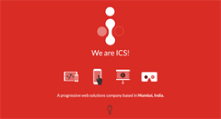 Desktop Screenshot of icsonline.co.in